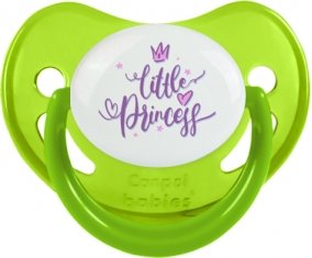 My little princess design-5 : Vert phosphorescente Tétine embout physiologique
