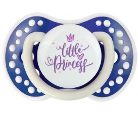 My little princess design-5 : Bleu-marine phosphorescente Tétine embout Lovi Dynamic