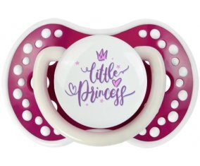 My little princess design-5 : Fuchsia phosphorescente Tétine embout Lovi Dynamic