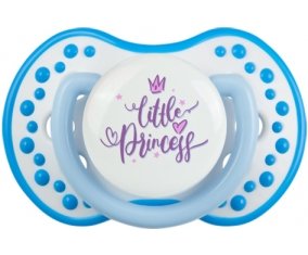 My little princess design-5 : Blanc-bleu phosphorescente Tétine embout Lovi Dynamic
