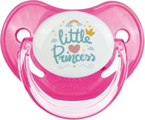 My little princess design-6 : Rose classique Tétine embout physiologique