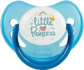 My little princess design-6 : Bleue phosphorescente Tétine embout physiologique