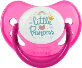 My little princess design-6 : Rose phosphorescente Tétine embout physiologique