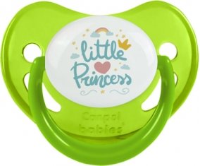 My little princess design-6 : Vert phosphorescente Tétine embout physiologique