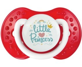 My little princess design-6 : Blanc-rouge classique Tétine embout Lovi Dynamic