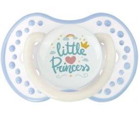 My little princess design-6 : Blanc-cyan classique Tétine embout Lovi Dynamic