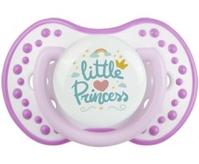 My little princess design-6 : Blanc-mauve classique Tétine embout Lovi Dynamic