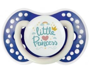 My little princess design-6 : Bleu-marine phosphorescente Tétine embout Lovi Dynamic