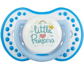 My little princess design-6 : Blanc-bleu phosphorescente Tétine embout Lovi Dynamic