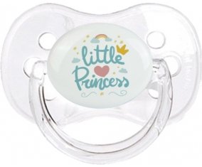 My little princess design-6 : Transparent classique Tétine embout cerise