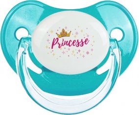 Couronne jaune princesse : Sucette Physiologique personnalisée