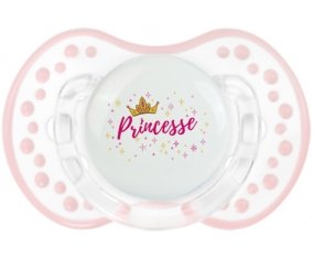 Couronne jaune princesse : Retro-blanc-rose-tendre classique Tétine embout Lovi Dynamic