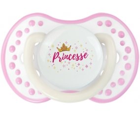 Couronne jaune princesse : Blanc-rose phosphorescente Tétine embout Lovi Dynamic