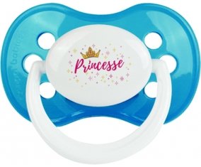 Couronne jaune princesse : Cyan classique Tétine embout anatomique