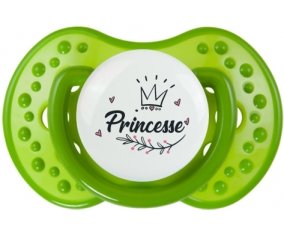 Couronne noire princesse : Sucette LOVI Dynamic personnalisée