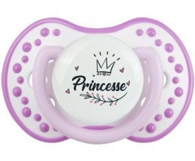 Couronne noire princesse : Blanc-mauve classique Tétine embout Lovi Dynamic