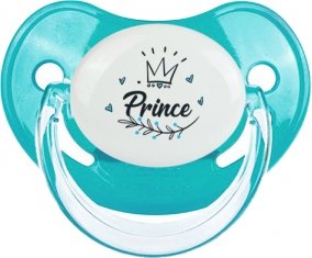 Couronne noire prince : Sucette Physiologique personnalisée
