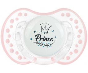 Couronne noire prince : Retro-blanc-rose-tendre classique Tétine embout Lovi Dynamic