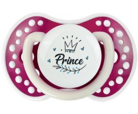 Couronne noire prince : Fuchsia phosphorescente Tétine embout Lovi Dynamic