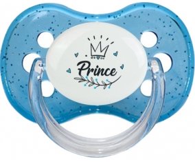 Couronne noire prince : Sucette Cerise personnalisée