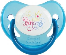 My little princess design-7 : Bleue phosphorescente Tétine embout physiologique