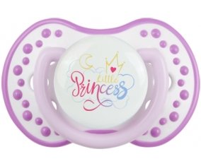 My little princess design-7 : Blanc-mauve classique Tétine embout Lovi Dynamic