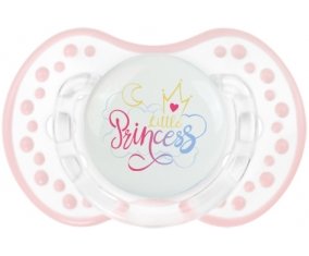 My little princess design-7 : Retro-blanc-rose-tendre classique Tétine embout Lovi Dynamic