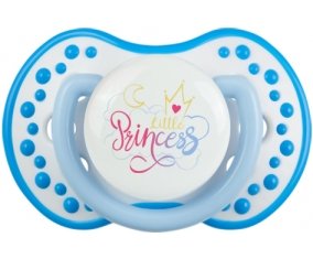 My little princess design-7 : Blanc-bleu phosphorescente Tétine embout Lovi Dynamic