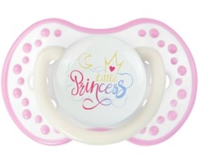 My little princess design-7 : Blanc-rose phosphorescente Tétine embout Lovi Dynamic