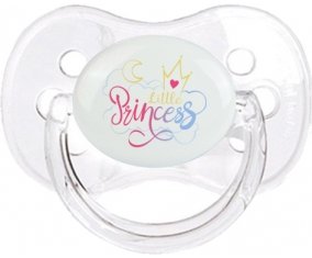 My little princess design-7 : Transparent classique Tétine embout cerise