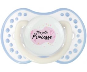 Ma jolie princese design-1 : Blanc-cyan classique Tétine embout Lovi Dynamic