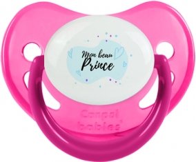 Mon beau prince design-1 : Rose phosphorescente Tétine embout physiologique