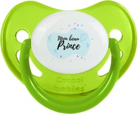 Mon beau prince design-1 : Vert phosphorescente Tétine embout physiologique