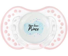 Mon beau prince design-1 : Retro-blanc-rose-tendre classique Tétine embout Lovi Dynamic
