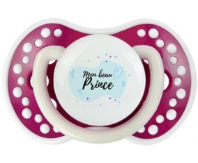 Mon beau prince design-1 : Fuchsia phosphorescente Tétine embout Lovi Dynamic