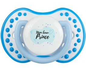 Mon beau prince design-1 : Blanc-bleu phosphorescente Tétine embout Lovi Dynamic