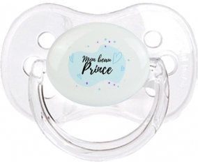 Mon beau prince design-1 : Transparent classique Tétine embout cerise