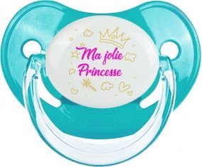Ma jolie princese design-2 : Sucette Physiologique personnalisée