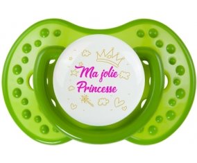 Ma jolie princese design-2 : Vert classique Tétine embout Lovi Dynamic