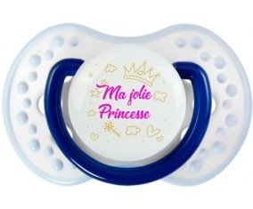 Ma jolie princese design-2 : Marine-blanc-bleu classique Tétine embout Lovi Dynamic