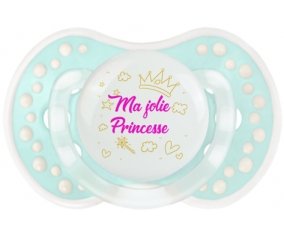 Ma jolie princese design-2 : Retro-turquoise-lagon classique Tétine embout Lovi Dynamic