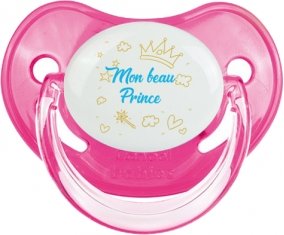 Mon beau prince design-2 : Rose classique Tétine embout physiologique