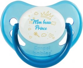Mon beau prince design-2 : Bleue phosphorescente Tétine embout physiologique