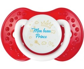 Mon beau prince design-2 : Blanc-rouge classique Tétine embout Lovi Dynamic