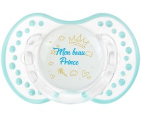 Mon beau prince design-2 : Retro-blanc-lagon classique Tétine embout Lovi Dynamic