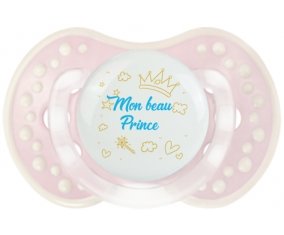Mon beau prince design-2 : Retro-rose-tendre classique Tétine embout Lovi Dynamic