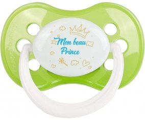 Mon beau prince design-2 : Vert classique Tétine embout anatomique