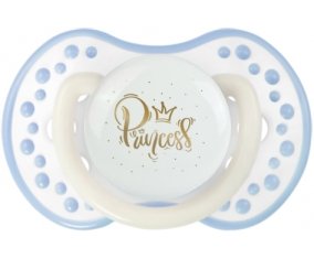 Couronne dorée princesse : Blanc-cyan classique Tétine embout Lovi Dynamic