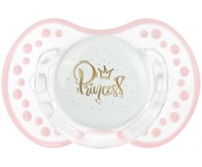 Couronne dorée princesse : Retro-blanc-rose-tendre classique Tétine embout Lovi Dynamic