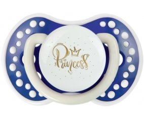 Couronne dorée princesse : Bleu-marine phosphorescente Tétine embout Lovi Dynamic